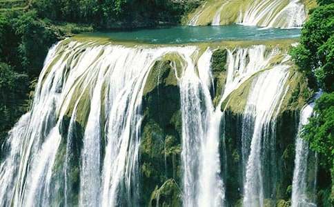 形容瀑布美的句子