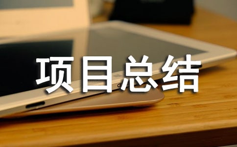 自主创业示范项目总结