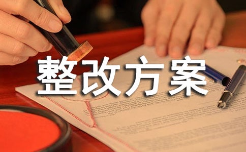 后进支部整改方案